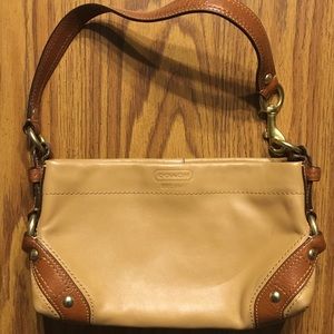 Tan Coach Handbag